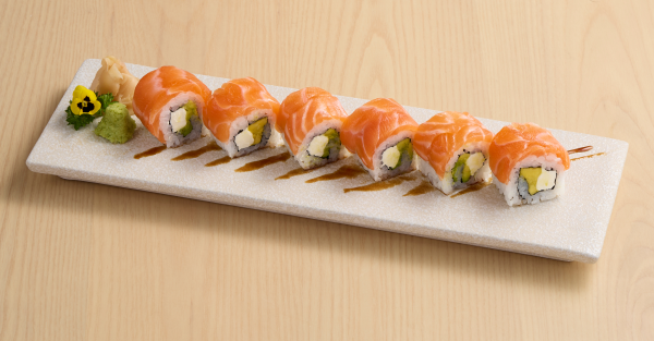 CUỘN CÁ HỒI PHÔ MAI